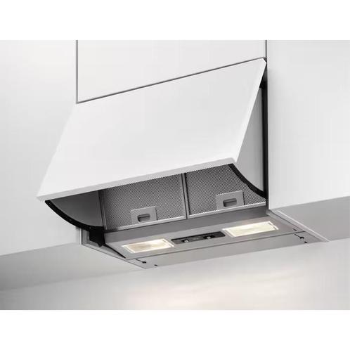 AEG DEB2631S INBOUW AFZUIGKAP 60CM, Witgoed en Apparatuur, Afzuigkappen, Inbouw, 200 tot 400 m³ per uur, Motor, Recirculatie, Nieuw
