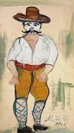 Maurice Utrillo (1883-1955) - Le Danseur Mexicain, maquette, Antiek en Kunst