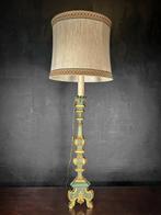 Tafellamp - Hout, Textiel - Lamp Luigi XV