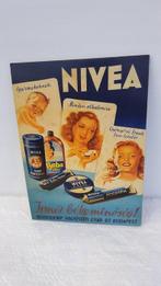 Nivea - Reclamebord - karton, Antiek en Kunst