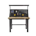 Lichtbak voor werkbank 150 cm met gereedschapsbord –, Ophalen of Verzenden, Nieuw