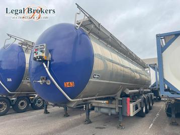 Van Hool A3Z001 - Oplegger + tank beschikbaar voor biedingen