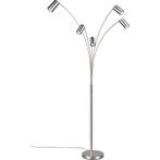 LED Vloerlamp - Trion Harley - GU10 Fitting - 5-lichts -, Ophalen of Verzenden, Nieuw, Metaal