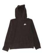 NIKE Boys Hoodie Jumper 13-14 Years XL Black Cotton, Verzenden, Nieuw