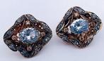 Zonder Minimumprijs - Oorbellen - 9 kt. Roségoud, Zilver, Sieraden, Tassen en Uiterlijk, Oorbellen, Nieuw
