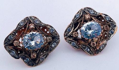 Zonder Minimumprijs - Oorbellen - 9 kt. Roségoud, Zilver, Sieraden, Tassen en Uiterlijk, Oorbellen