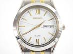 Seiko - SEIKO SBPX085 Spirit Day Date Stainless Steel Solar