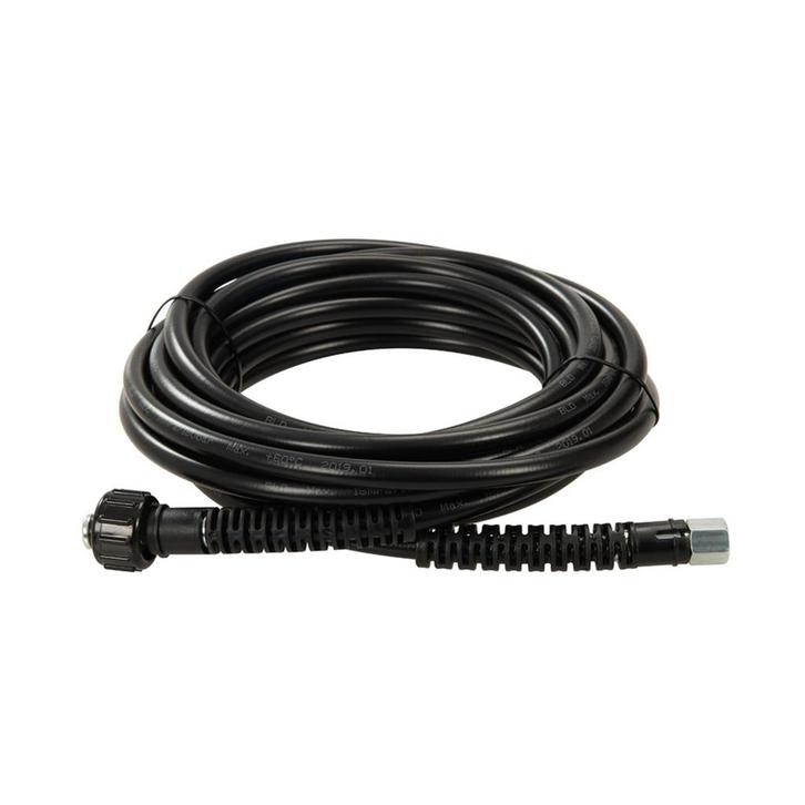 Silverline Hogedrukslang - 160 bar - PVC - 8 meter - zwart, Doe-het-zelf en Verbouw, Reinigingsmachines, Nieuw, Ophalen of Verzenden