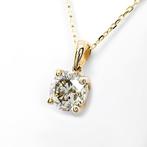 Ketting met hanger - 14 karaat Geel goud - 1.00ct. tw. Geel