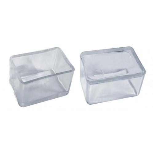 Flexibele stoelpootdop (omdop, rechthoek, 30x40 mm, transpa, Huis en Inrichting, Woonaccessoires | Overige, Nieuw, Ophalen of Verzenden