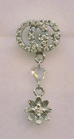 Gucci - Enkele oorbel - 18 karaat Witgoud - Kom Nieuw, Sieraden, Tassen en Uiterlijk, Antieke sieraden