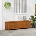 vidaXL Tuinbox 200x50x58 cm massief acaciahout, Verzenden, Nieuw