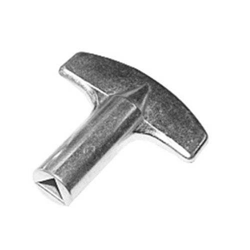 Premium driehoek sleutel (10mm), Doe-het-zelf en Verbouw, Hang- en Sluitwerk, Overige typen, Nieuw, Chroom, Ophalen of Verzenden