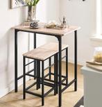 2dekans | SoBuy Bistrotafel - 3-Delig - 2 Stoelen -, Huis en Inrichting, Stoelen, Ophalen of Verzenden, Zo goed als nieuw, Overige kleuren