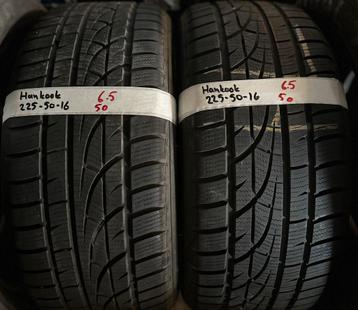 2x225-50-16 hankook winter 6.5mm €50 per band 225 50 16 beschikbaar voor biedingen