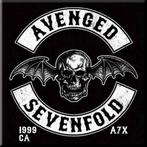 Avenged Sevenfold - Deathbat Crest - Koelkast magneet, Verzamelen, Verzenden, Nieuw, Gebruiksvoorwerp