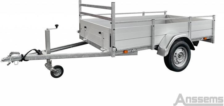 Anssems Bakwagen BSX 750kg 251×130, Auto diversen, Aanhangers en Bagagewagens, Ophalen of Verzenden