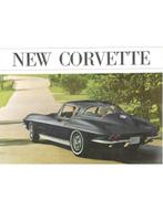 1963 CHEVROLET CORVETTE BROCHURE ENGELS (USA), Boeken, Auto's | Folders en Tijdschriften, Nieuw, Chevrolet, Author
