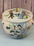 Doos - Porseleinen doos Fencai China - Porselein