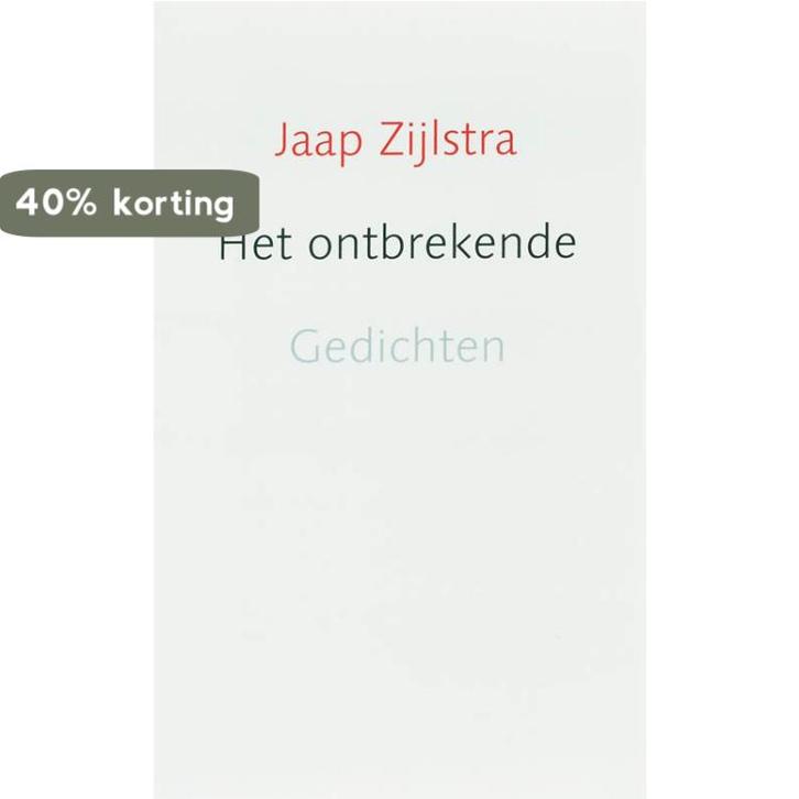 Het Ontbrekende 9789043514385 Jaap Zijlstra, Boeken, Gedichten en Poëzie, Zo goed als nieuw, Verzenden