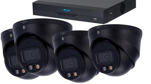 Beveiligingscamera set - 4x Dome camera PLUS, Audio, Tv en Foto, Videobewaking, Buitencamera, Nieuw, Verzenden