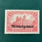 Memel 1920 - Fehldruk : 1 Mark gecentreerd met velrand en, Postzegels en Munten, Gestempeld