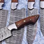 Keukenmes - Chefs knife - Hout en gevouwen staal - Noord