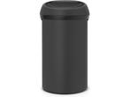 Brabantia Touch Bin Prullenbak - 60 liter - Mineral Infinite, Verzenden, Zo goed als nieuw