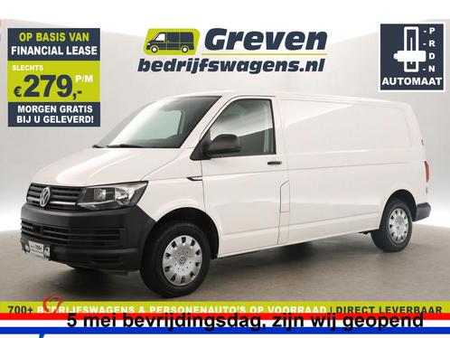Volkswagen Transporter 150PK 2.0 TDI L2H1 AUT Airco €279pm, Auto's, Bestelauto's, Handgeschakeld, Diesel, Wit, Volkswagen, Verzenden