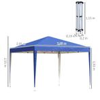 TRUUSK Paviljoen Ca. 3x3m, Waterafstotend Stabiel Winterbest, Verzenden, Nieuw