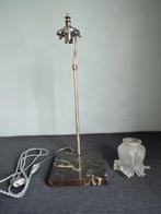 Bureaulamp - Glas, Marmer, Metaal