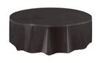 Zwart Tafelkleed Rond Compact 2,13m, Verzenden, Nieuw