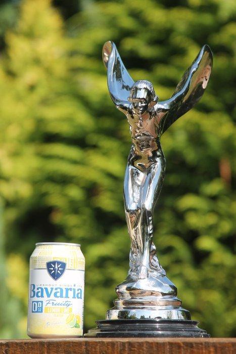 sculptuur, emily rolls - 38 cm - brons met zilver chroom, Antiek en Kunst, Kunst | Designobjecten