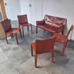 Mario Bellini für Cassina – 4er Set Cab 412 Stühle &