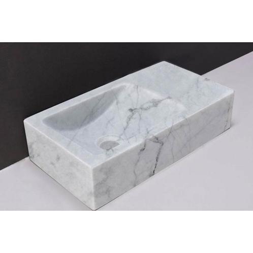 Fontein Forzalaqua Venetia Carrara Gepolijst Zonder Kraangat, Doe-het-zelf en Verbouw, Sanitair, Overige typen, Nieuw, Ophalen of Verzenden