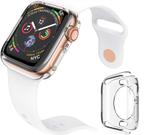 Apple Watch 4/5/6/SE 40/44 Transparant Soft TPU Bumper Hoesj, Telecommunicatie, Wearable-accessoires, Ophalen of Verzenden, Nieuw