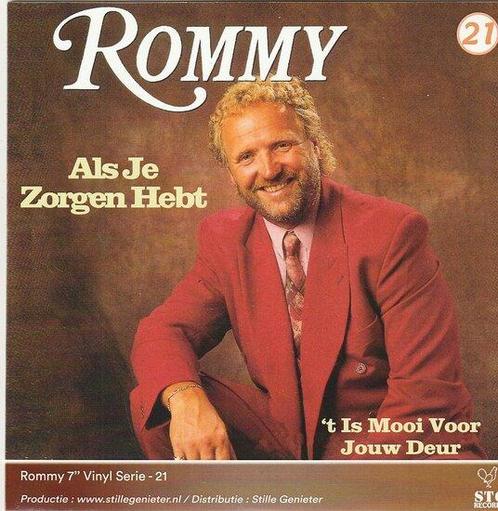 Rommy - Als Je Zorgen Hebt + T Is Mooi Voor Jou Deur (Vi..., Cd's en Dvd's, Vinyl | Nederlandstalig, Verzenden