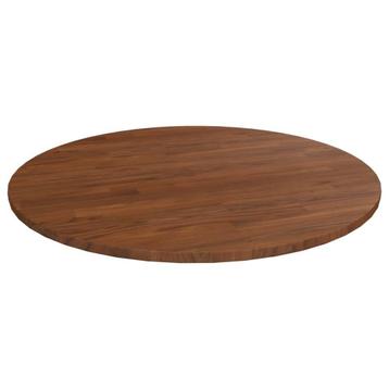 Rond Eiken Tafelblad Ã90cm - Retourdeal voor Klussers! beschikbaar voor biedingen