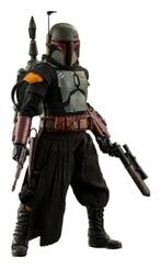 Star Wars: The Mandalorian Action Figure 1/6 Boba Fett Re..., Verzamelen, Poppetjes en Figuurtjes, Verzenden, Zo goed als nieuw