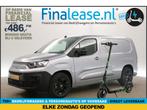 Fiat E-Doblò 136PK L2H1 50 kWh GRATIS E-Step BPM VRIJ €486pm, Automaat, Elektrisch, Nieuw, Zilver of Grijs