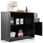 LIVSK Buffetkast met 2 Lades en 2 Kasten - Verstelbare Plank, Verzenden, Nieuw