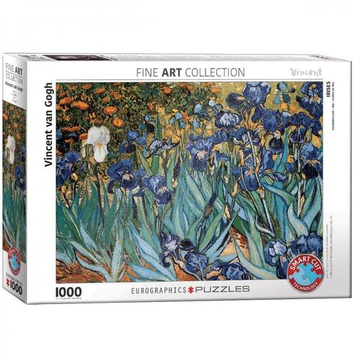 Irises by Vincent van Gogh Puzzel (1000 stukjes) |, Hobby en Vrije tijd, Denksport en Puzzels, Nieuw, Verzenden
