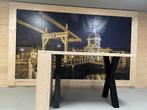 Steigerhouten Bartafel Deluxe, Ophalen of Verzenden, Nieuw, Vijf personen of meer, Industrieel