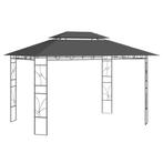 vidaXL Prieel 160 g/m² 4x3x2,7 m antracietkleurig, Verzenden, Nieuw