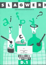 Slagwerk Spelling Antwoordenboek D1 Groep 6, Verzenden, Nieuw