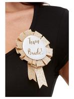 Team Bride Rozet Rosé Goud/Glitter, Ophalen of Verzenden, Nieuw