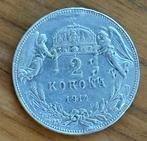 Hongarije, Oostenrijk. Franz Joseph I. 2 Kroner 1914