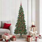 vidaXL Hoek Kunstkerstboom met 300 LED Groen 180 cm PVC en, Verzenden, Nieuw