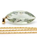 Zonder minimumprijs - Ketting met hanger - 18 karaat Geel