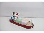 New Classic Toys Grote Houten Speelgoed Containerboot -, Verzenden, Zo goed als nieuw